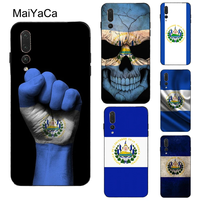 Чехол MaiYaCa с флагом Сальвадора для Huawei Honor 10i 9 10 Lite 20 Pro 7A 7C 8A 8C 8S 8X 9X Y7 Y9 Y6 2019 Nova 5T |