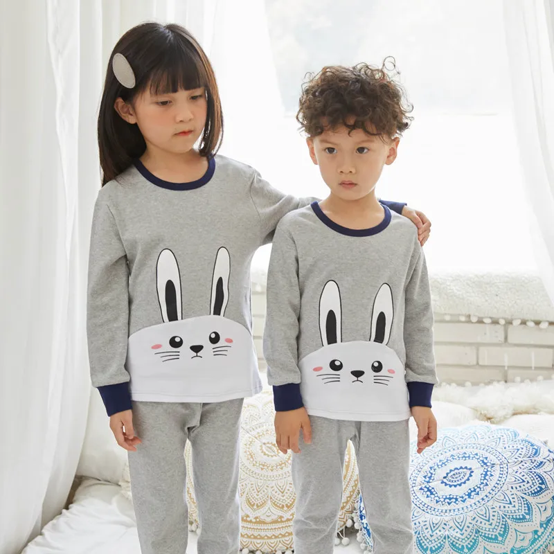 

Boys Girls Cotton Pajamas Sleepwear Kids Pajamas Sets Unicorn Long Sleeve +pants Pijamas Infantil Homewear Children Pyjamas Kids