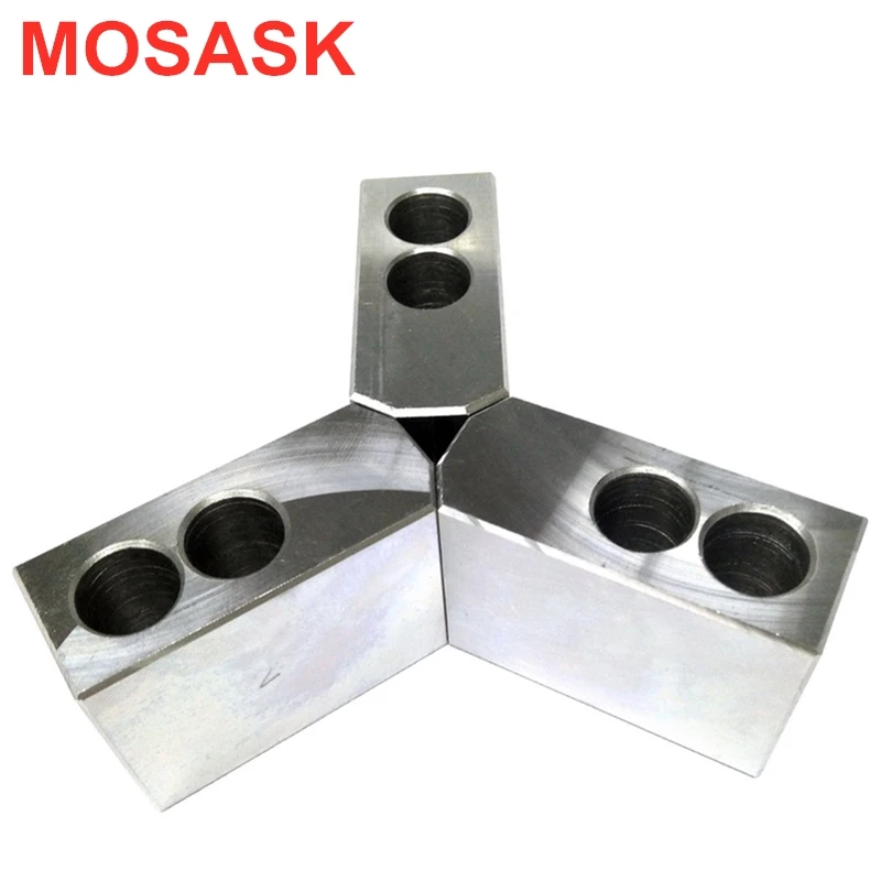 Mocask 6 дюймов 73*31*60 73*31*80 токарный станок с ЧПУ расточный режущий инструмент держатель отверстия для обработки резьбы увеличение полые мягкие челюсти