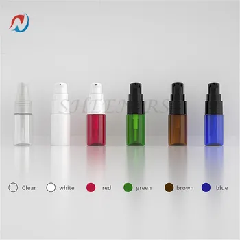 

Free Ship 12pcs 10ML 1/3oz Portable Empty Refillable Bottle Cream Shampoo Lotion Treatment Pump Bottle with Lotion Pump