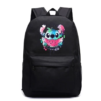

Stitch Backpack Mochila Kpop School Bags for Teenage Girls Boys Travel Rucksack Kids Daily Book Bags Knapsack