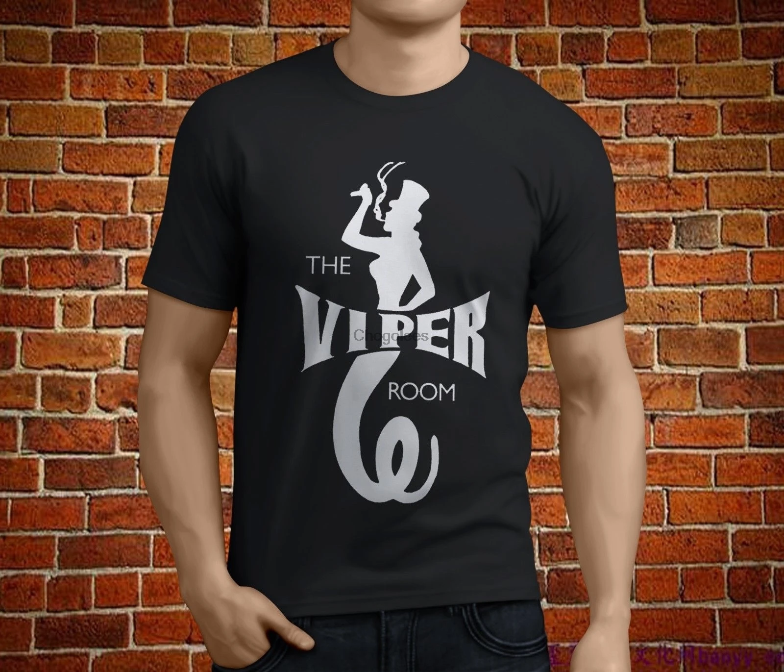 New Popular the Viper Room Mens Black T-shirt |