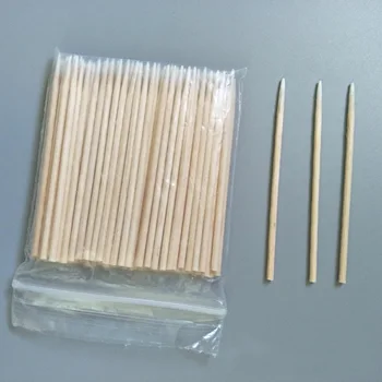 

100pcs High Quality Cotton Swabs Single Pointed Head Disposable Cotton Swab Make-up Stick Makeup for Nail Art Cleaning Removal