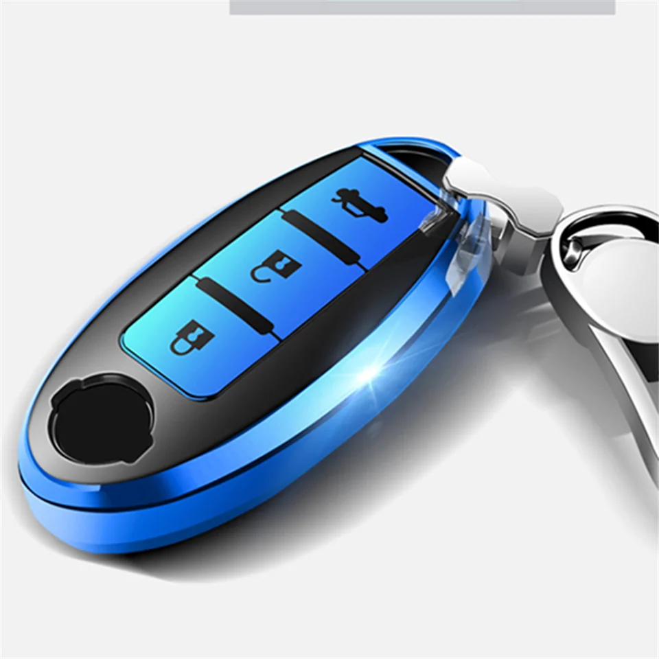 Car key case for nissan juke qashqai j10 versa micra qashqai j11 x trail t32 qashqai accessorie micra k12 kicks murano leaf