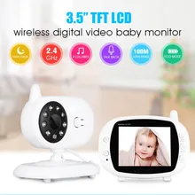 3,5 дюймовый детский монитор, беспроводная семейная камера безопасности, видео цифровая камера ночного видения, двусторонний домофон, детский монитор