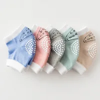 1 Pair Baby Knee Pads Kids Safety Crawling Elbow Cushion Pad Infant Toddlers Leg Warmer Knee Support Protector Summer Kneecap 1