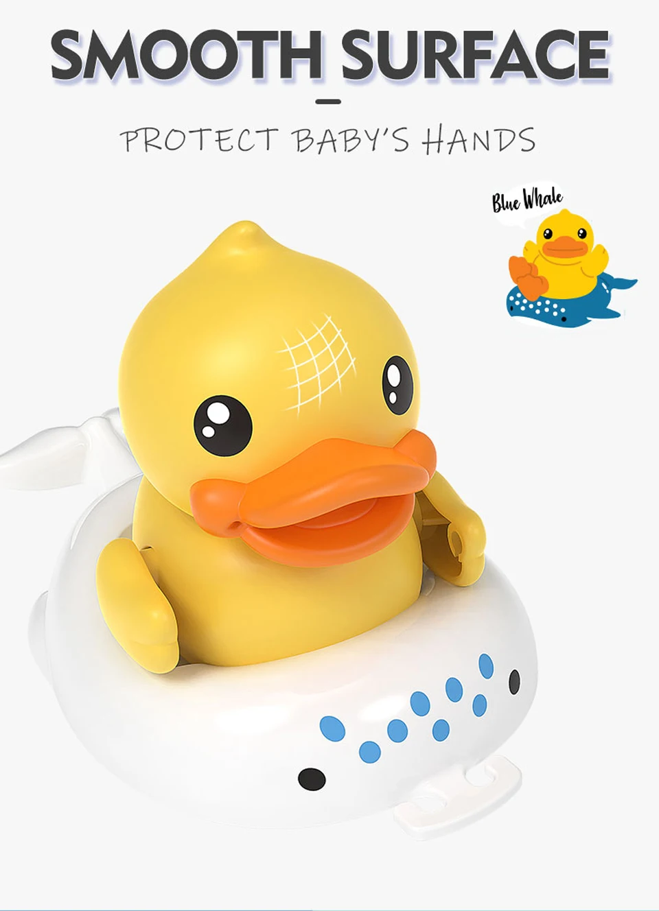 Bouée Canard Géante Pour Bébé - 70x58 Cm, PVC, Flotteur Piscine Et Plage Sécurisé, Coloris Vif