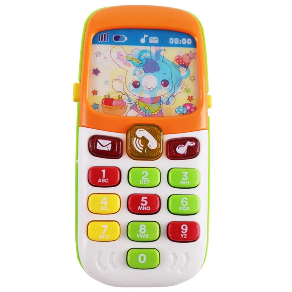 Электронный телефон детские игрушки мобильный телефон развивающие Обучающие игрушки музыка ребенок младенец телефон лучший подарок для ребенка