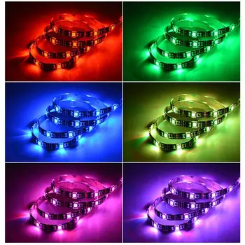 

5V Led Strip Usb Light RGB Led Waterproof Diode Tape VLED Backlight Colorful TV For Bar Lamp Computer Flexible TV Backgroun G5S4