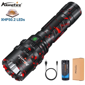 

Alonefire G200 80000LM Powerful XHP50.2 tactical LED Flashlight Xlamp Waterproof Torch Light Ultra Bright Lantern Camping 26650