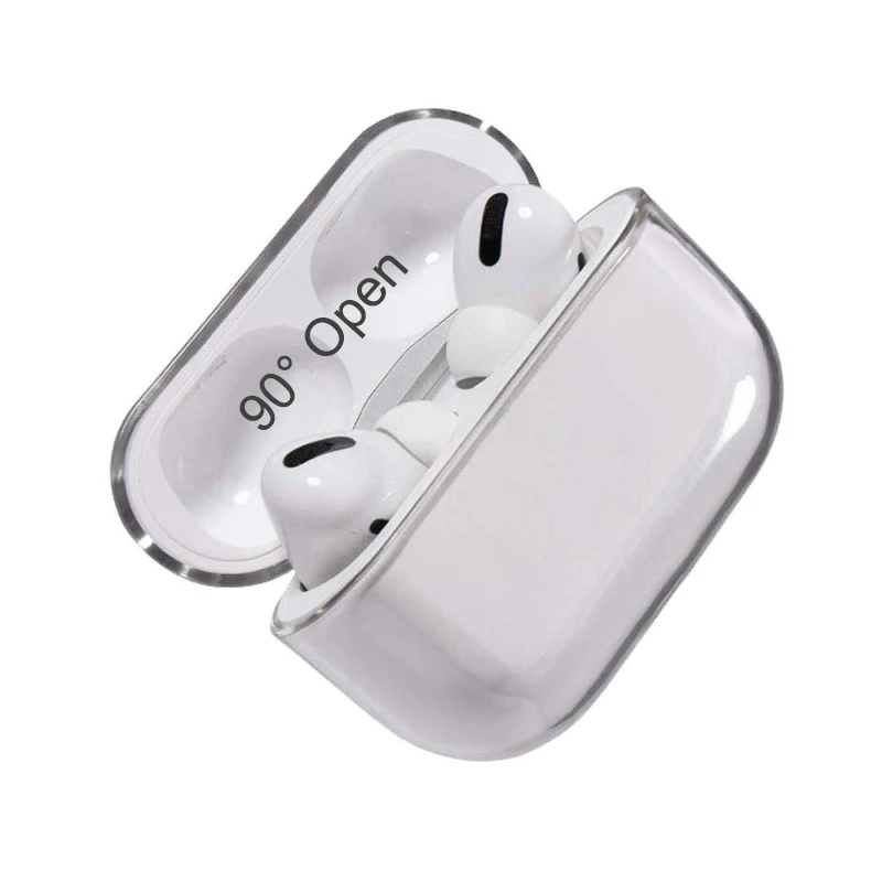 Защитный чехол для AirPods Pro Hard PC прозрачный Air Pods 3 чехлы беспроводных наушников