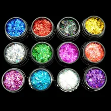 AliExpress,, маникюрные звезды, блестки, четыре угла, звезды, блестки Авроры, звезды, блестки, крест, звезда, блестки в коробке