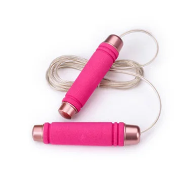 

Fitness Skipping Rope Steel Wire Bearing Moderate Weight-loss Jump Rope Not Weighted Non Slip Gripping