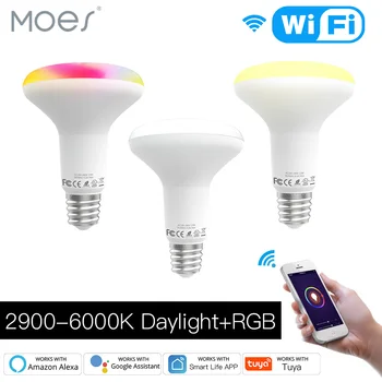 

WiFi Smart LED Light Bulb Dimmable Lamp 13W,RGB C+W ,Smart Life Tuya App Remote Control Work with Alexa Echo Google Home E27