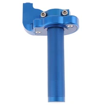 22 мм руль мотокросса быстрая дроссельная заслонка Поворотная трубка управления для Honda синий