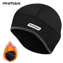 PHMAX-gorro de invierno para ciclismo, gorros de lana cálidos a prueba de viento, tapas de bicicleta, correr, esquiar, MTB, gorro para moto