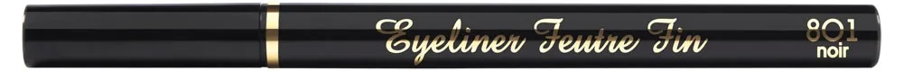 Подводка для глаз Vivienne Sabo Eyeliner Feutre Fin, черная, тон 801