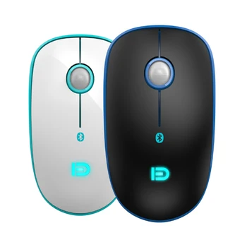 

Rechargeable Wirless Mouse (Normal size) , Ultra Silent Design Bluetooth Connected for Smartphone / Tablet / Computer