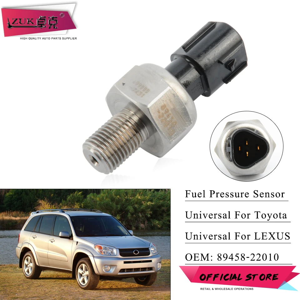 OEM Fuel Pressure Sensor for Toyota Lexus Avensis Rav4 Crown LS460 8945822010 Parts