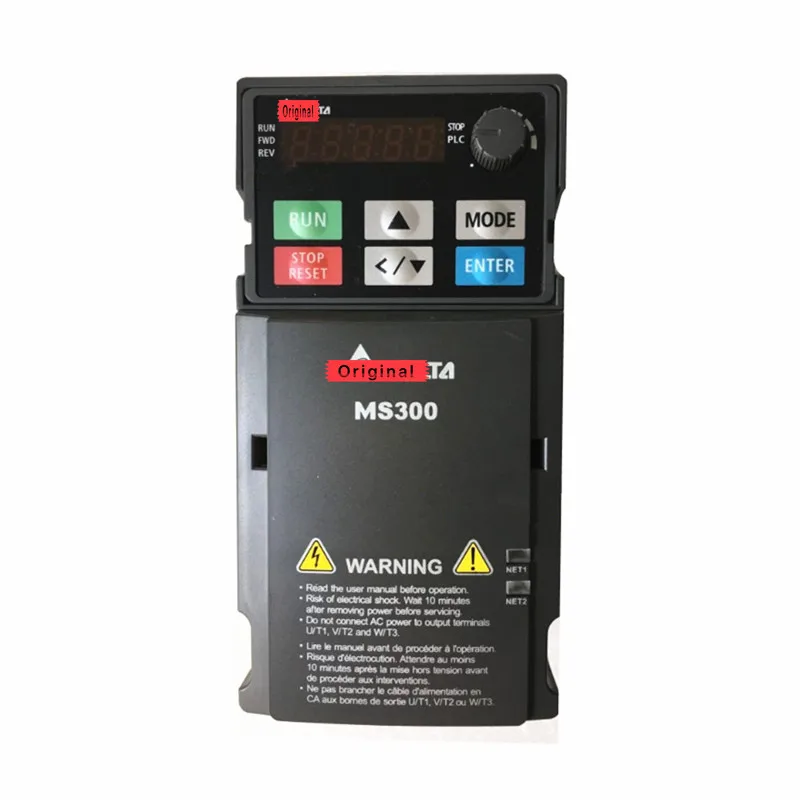 VFD2A7MS43ANSAA DELTA VFD Стандартный компактный привод серии MS300 0 75 кВт 1HP 3 фазы AC 380V-480VAC 0-599