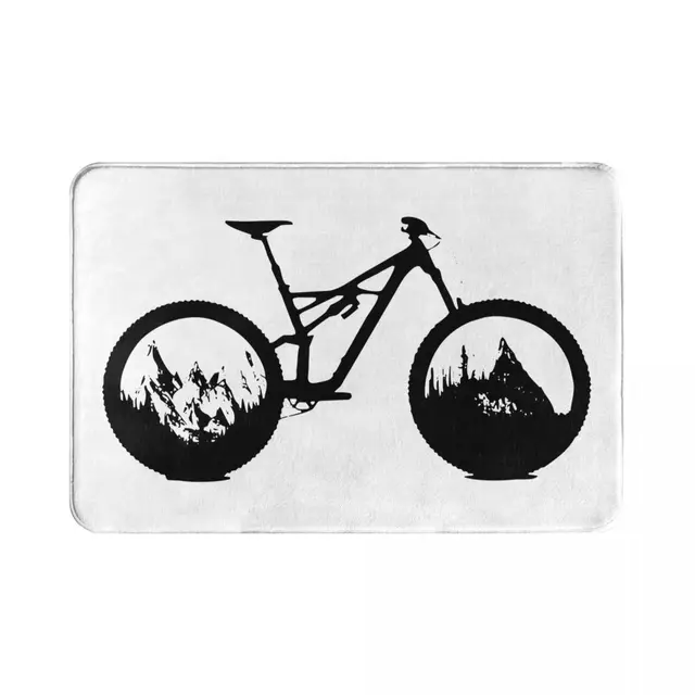 Lownhill --- Mtb Doormat Szőnyeg Lábfajta Poliészter Nem Csúszás Vízolaj-Igazolás Konyha Hálószoba Erkély Rajzfilm - Image 2