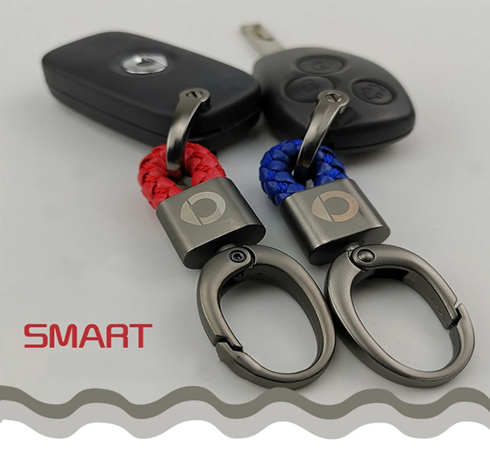 Автомобильный стильный брелок, брелок, украшение для Smart 453 451 fortwo forfour, универсальные автомобильные аксессуары