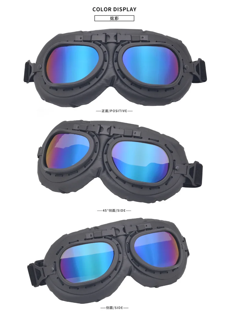 Кросс-граница в настоящее время Harley Goggles мотоциклетные очки для защиты глаз очки ретро Второй мировой войны очки ветрозащитные Sa
