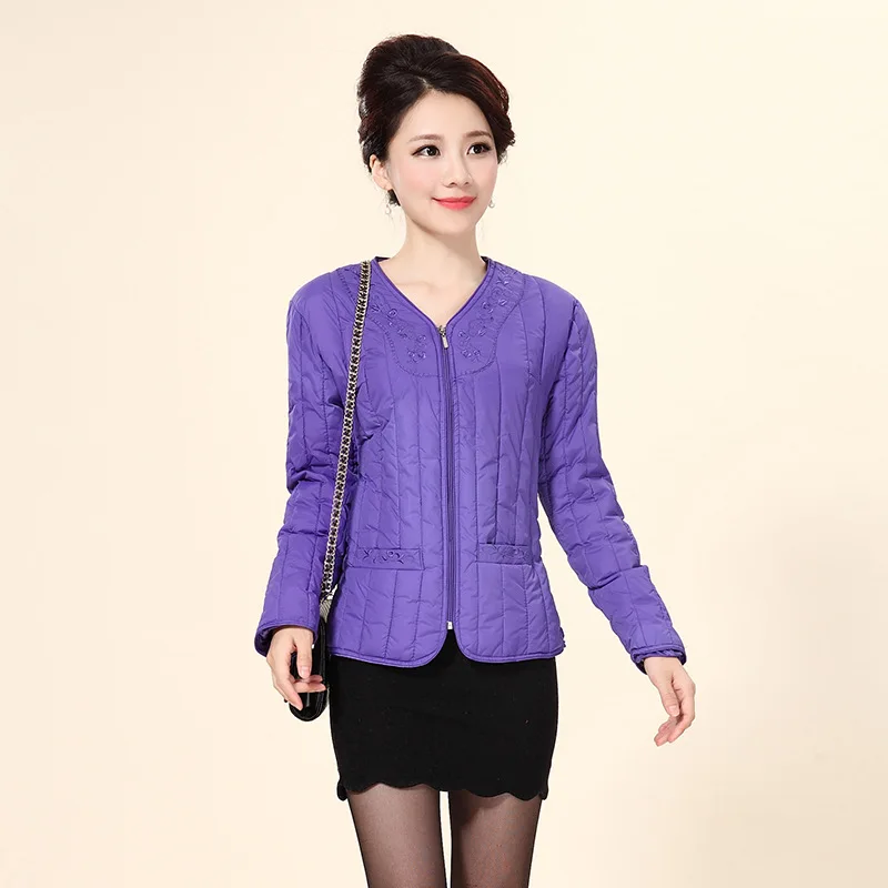 

2019 Winter down Jacket Cotton-padded Clothes Inner Wearing Large Size Korean-style Slim Fit Grandma Cotton-padded Jacket Cotton