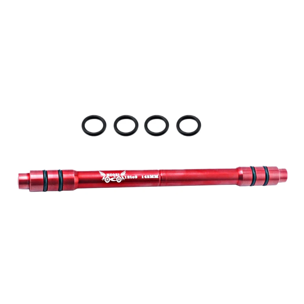 Mountain Bike Bicycle 12mm/15mm to 9mm Thru Axle Quick Release Hub Conversion Skewer Adapter