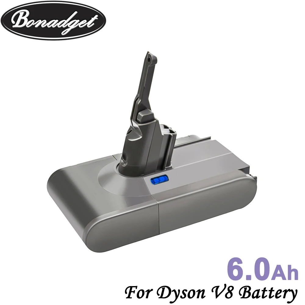 

Bonadget 6000mAh 21.6V 18650 Chargeable Li-ion Battery For Dyson V8 Handheld Vacuum Cleaner Rechargeable Power Tools Battery