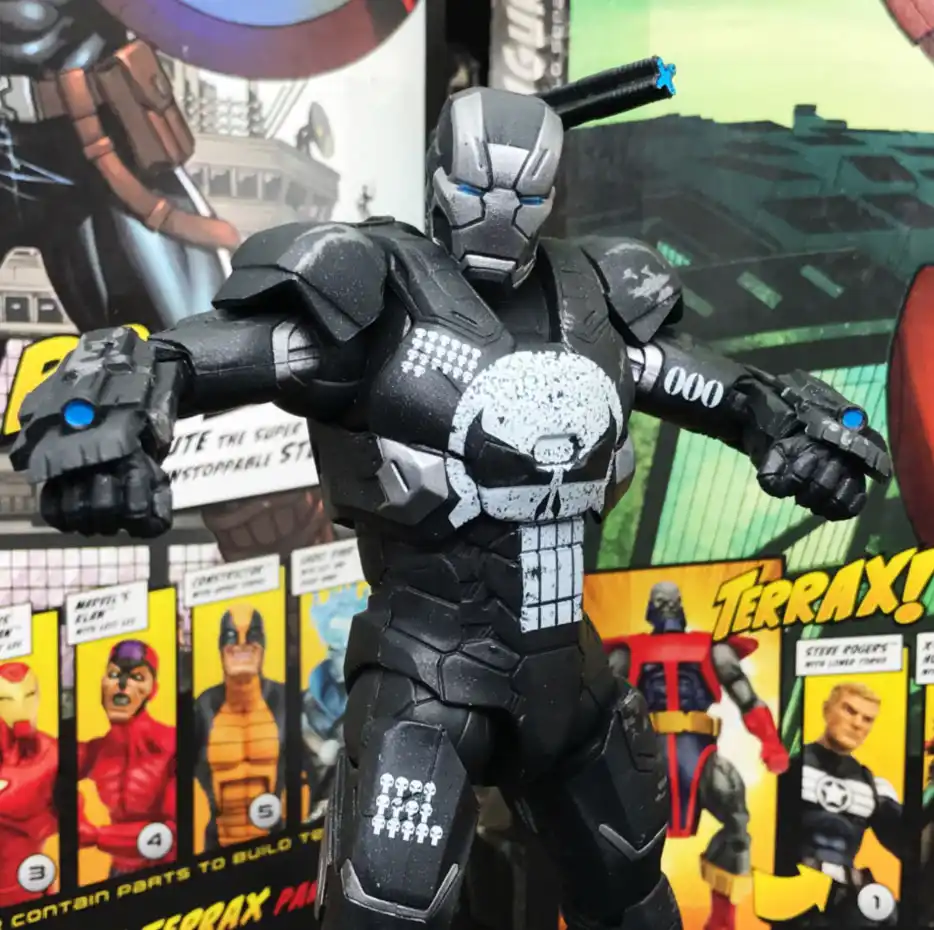 Marvel Legends 80th Aniversary Series Punisher Warmachine 6 Loose Action Figure