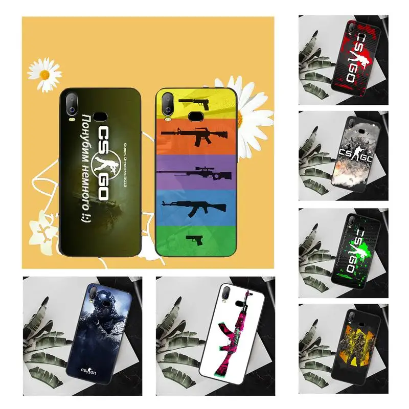 NBDRUICAI Counter Strike CS GO PUBG чехол для телефона Samsung A10 A20 A30 A40 A50 A70 A71 A51 A6 A8 2018 | Мобильные