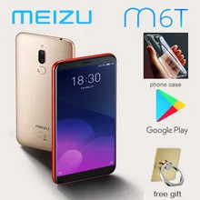 Global version 98%New Meizu M6T Smartphone 3G 32G 5.7'' full screen Rear dual camera MT6750 Super mBack ingerprint payment