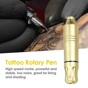 

1PCS Tattoo Rotary Pen Hybrid Permanent Makeup Tattoo Machine Strong Quiet Motor Supply Motor Cartridges Pen for Tattoo Artists