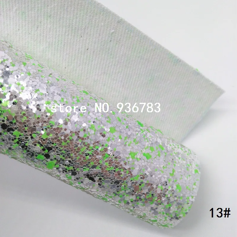 MQ011A 30X134 см блестящая ткань со звездами с эффектом блестящей кожи для изготовления обуви с бантами сумки и обои - Цвет: 13