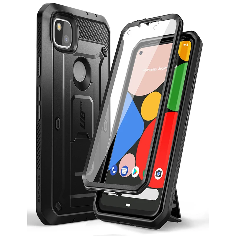 Чехол для Google Pixel 4A (2020) чехол SUP UB Pro на весь корпус защитный со встроенным защитным