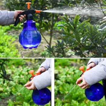 

Plastic Hand Pressure Trigger Sprayer Bottle Adjustable Copper Nozzle Head Manual Air Compression Pump Spray Bottle For Garden