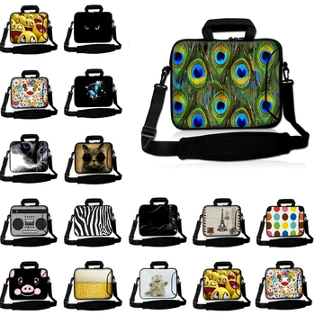 

Laptop Messenger Handle Neoprene 10 12 13 14 15.6 17 Bag Notebook Carry Case Pouch For Macbook Pro 16 Pro 13.3 15 With Touch Bar