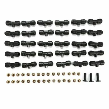 

Water Misting Nozzles Kit Irrigation Accessories Set Black Replacement