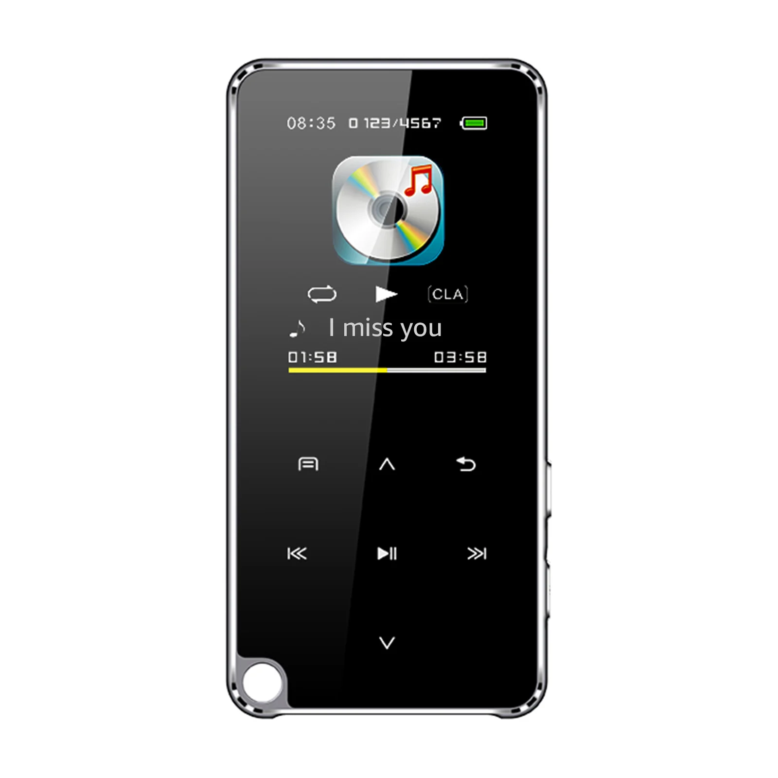 M25 BT MP3 Музыка Видео плеер Lossless HiFi Звук 1 8 дюймов OLED Экран с FM радио Запись Стерео MP4