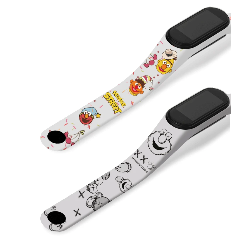 The New Wristband Is Suitable for Mi Band 6 Wristband Smart Bracelet Personality Replacement Mi Band 5 Smart Strap Xiaomi Band