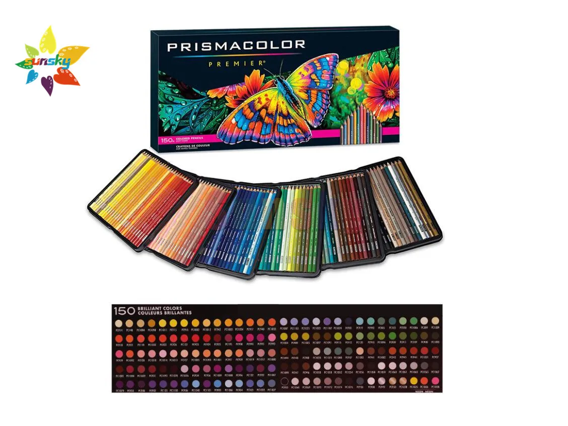 Prismacolor Premier Colored Pencils Complete Set - Assorted Colors, Set of  150