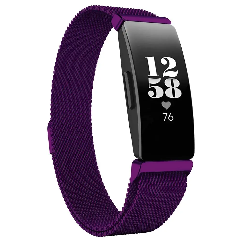 Ремешок для часов Fitbit Inspire HR трекер активности Миланский ремешок на запястье магнитная пряжка замена Браслет из нержавеющей стали