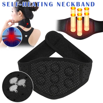 

Magnetic Tourmaline Belt Back Neck Lumbar Shoulder Self-heating Therapy Posture Health Care Pain Relief Support Strap EK-New