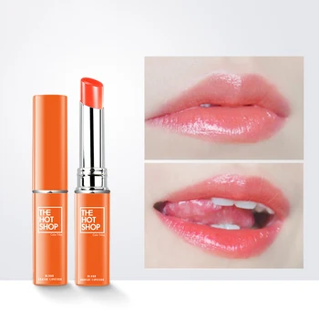 

Sweet Orange Extract Lip Balm Temperature Changing Lip Balm Moisturizing Lighten Fine Lines Brighten Lipbalm*u