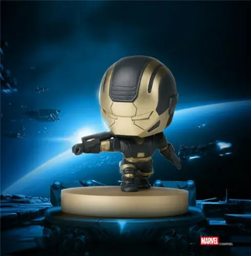 Marvel Мстители Железный человек Капитан Америка латунь фигура кукла дисплей подарок мягкая игрушка косплей Горячая ограниченная Милая Модная креативная - Цвет: War Machine