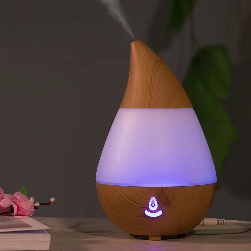 

Large Water Droplet USB Aroma Diffuser Atomizing Air Incense Purification Bluetooth Loudspeaker Box Colorful Light Essential Oil