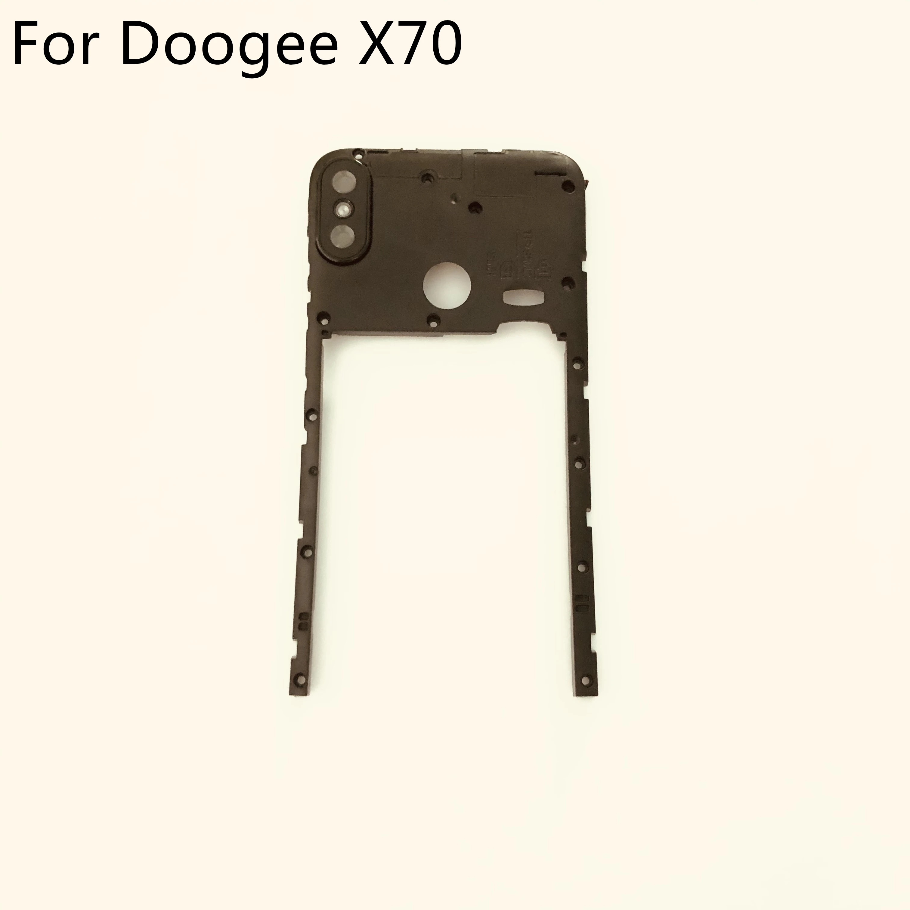 Б/у задняя рамка чехол + стеклянный объектив камеры для смартфона DOOGEE X70 MTK6580 Quad Core