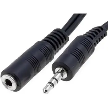 

Audio extension cable Stereo Jack 3.5mm M/F 3,0 mt.