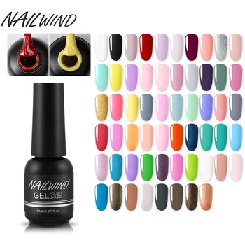 

NAILWIND 8ml Gel Polish Set Shiny Bright All For Manicure UV LED Semi Permanent Hybird Vernish Soak Off Nail Art Gel Nail Polish